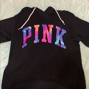 PINK sweater with hood